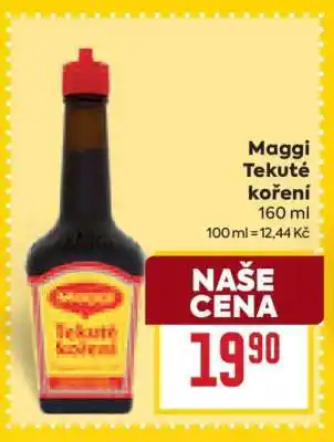 Billa Maggi Tekuté koření nabídka