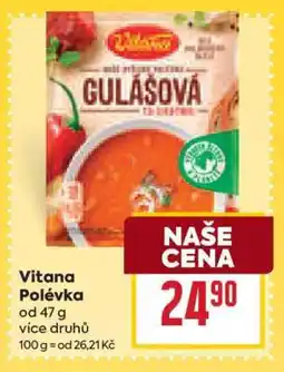 Billa Vitana Polévka nabídka