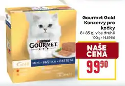 Billa Gourmet Gold Konzervy pro kočky nabídka
