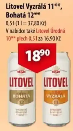 CBA Litovel vyzrála 11 nabídka