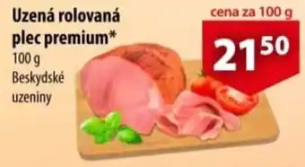 Beskydské uzeniny Uzená rolovaná plec premium*