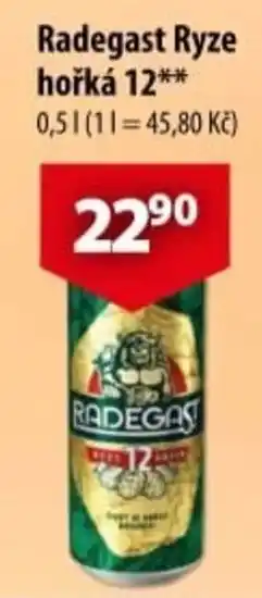 Radegast Ryze hořká 12**