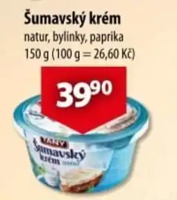 CBA Vany šumavský krém natur nabídka