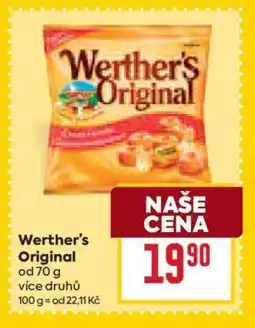 Billa Werther's Original nabídka