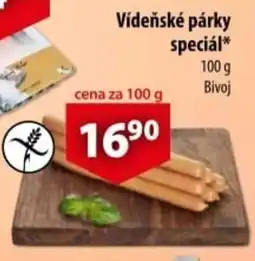 CBA Vídeňské párky speciál nabídka