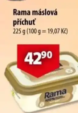 CBA Rama masová příchuť nabídka
