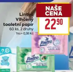 Billa Linteo vlhčený toaletní papír nabídka