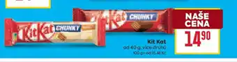 Billa Kit Kat nabídka