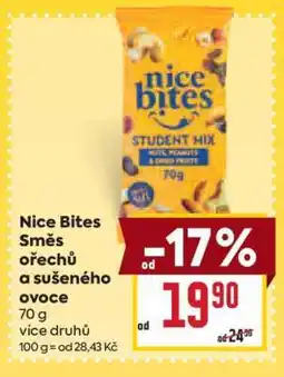 Billa Nice Bites Směs ořechů a sušeného ovoce nabídka