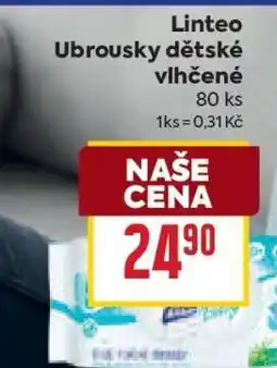 Billa Linteo Ubrousky dětské vlhčené nabídka