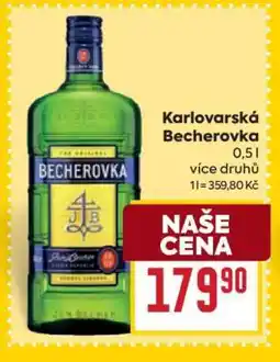 Billa Karlovarská Becherovka nabídka