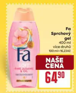 Billa Fa sprchový gel nabídka