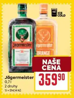 Billa Jägermeister nabídka