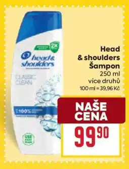 Billa HEAD& SHOULDERS Šampon nabídka