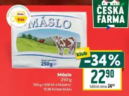 Billa Máslo nabídka