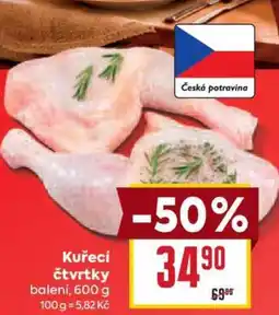 Billa Kuřecí čtvrtky nabídka