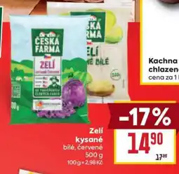 Billa ZELÍ KYSANÉ nabídka