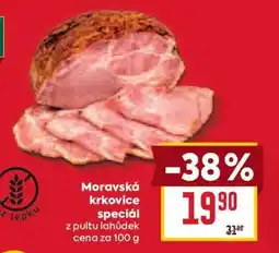 Billa Moravská krkovice speciál nabídka