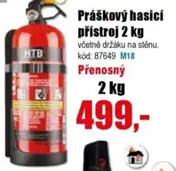 EVA Htb práškový hasicí přístroj nabídka