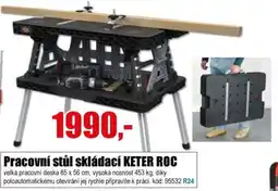 EVA Pracovní stůl skládací Keter ROC nabídka