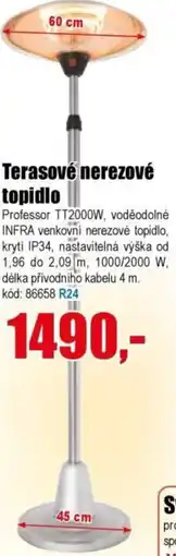 EVA Terasové nerezové topidlo nabídka
