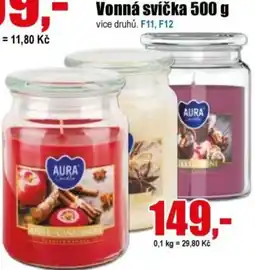 EVA Aura vonná svíčka nabídka