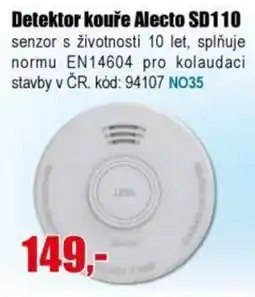 EVA Alecto detektor kouře SD110 nabídka