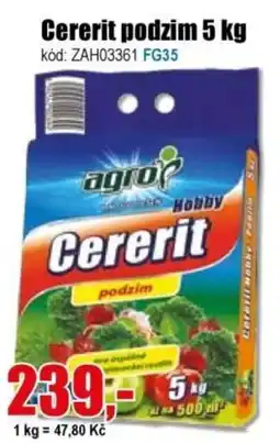 EVA Agro? Hobby Cererit podzim nabídka
