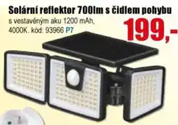EVA Solární reflektor 700lm s čidlem pohybu nabídka