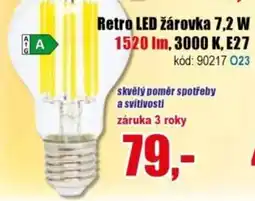 EVA Retro LED žárovka nabídka