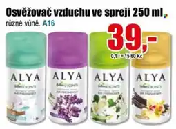 EVA Alya osvěžovač vzduchu ve spreji nabídka