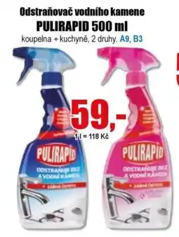 EVA Pulirapid odstraňovač vodního kamene nabídka
