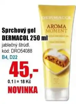 EVA dermacol sprchový gel jablečný štrúdl nabídka