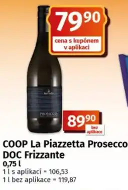 COOP TIP Coop La Piazzetta Prosecco Doc Frizzante nabídka