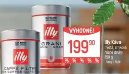 Globus illy káva nabídka