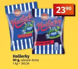 COOP TIP Hašlerky nabídka