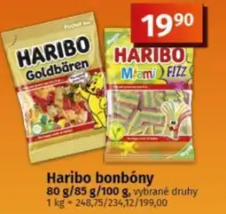 COOP TIP Haribo bonbóny nabídka