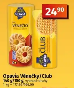 COOP TIP Opavia Věnečky/Club nabídka