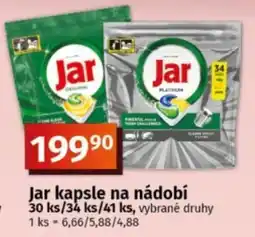 COOP TIP Jar kapsle na nádobí nabídka