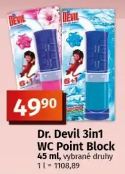 COOP TIP Dr. Devil 3in1 WC Point Block nabídka