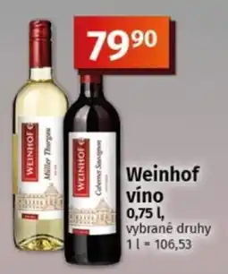 COOP TIP Weinhof víno nabídka