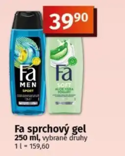 COOP TIP Fa sprchový gel nabídka