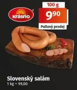 COOP TIP Krášno slovenský salám nabídka