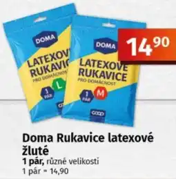COOP TIP Doma Rukavice latexové žluté nabídka
