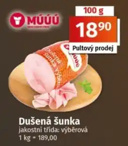 COOP TIP Múúú dušená šunka nabídka
