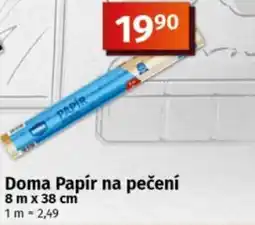 COOP TIP Doma Papír na pečení nabídka