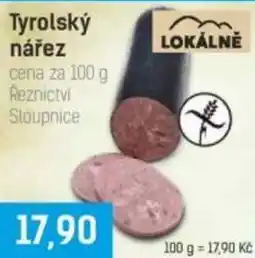 Konzum Tyrolský nářez nabídka