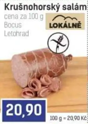 Bocus krušnohorský salám
