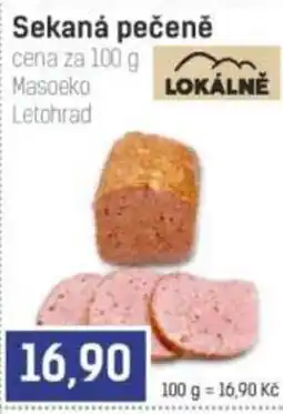 Konzum Masoeko Sekaná pečeně nabídka