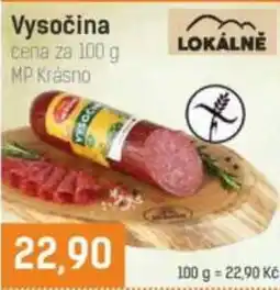 Konzum Vysočina nabídka